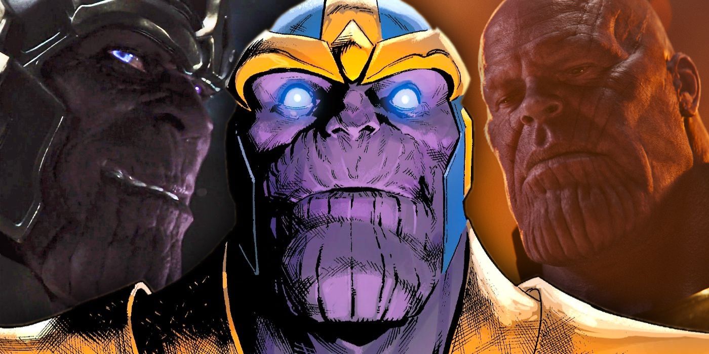 Thanos in the MCU and the Comics