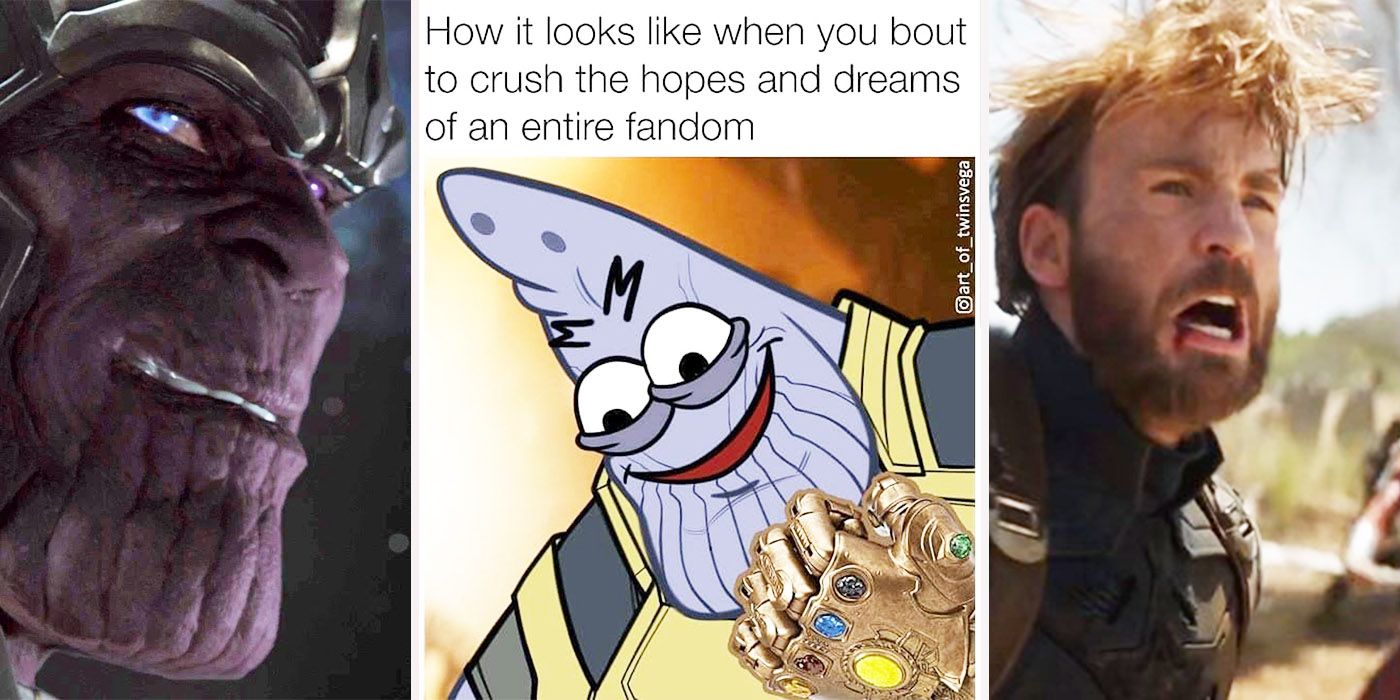 Thanos memes in this post proceed with caution