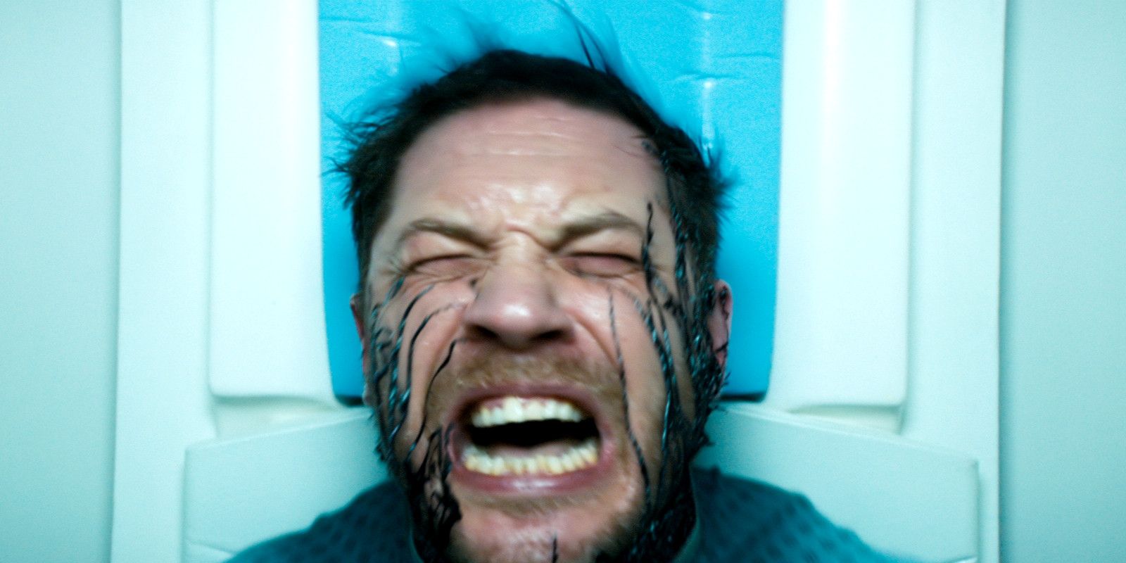 Venom Tom Hardy Eddie Brock Symboite Hospital Face
