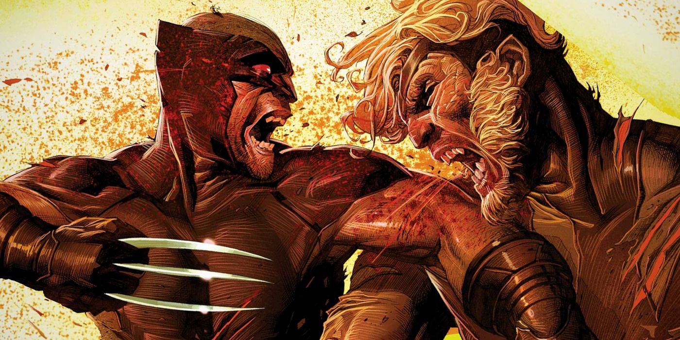 El futuro cómico Wolverine mata a Sabretooth