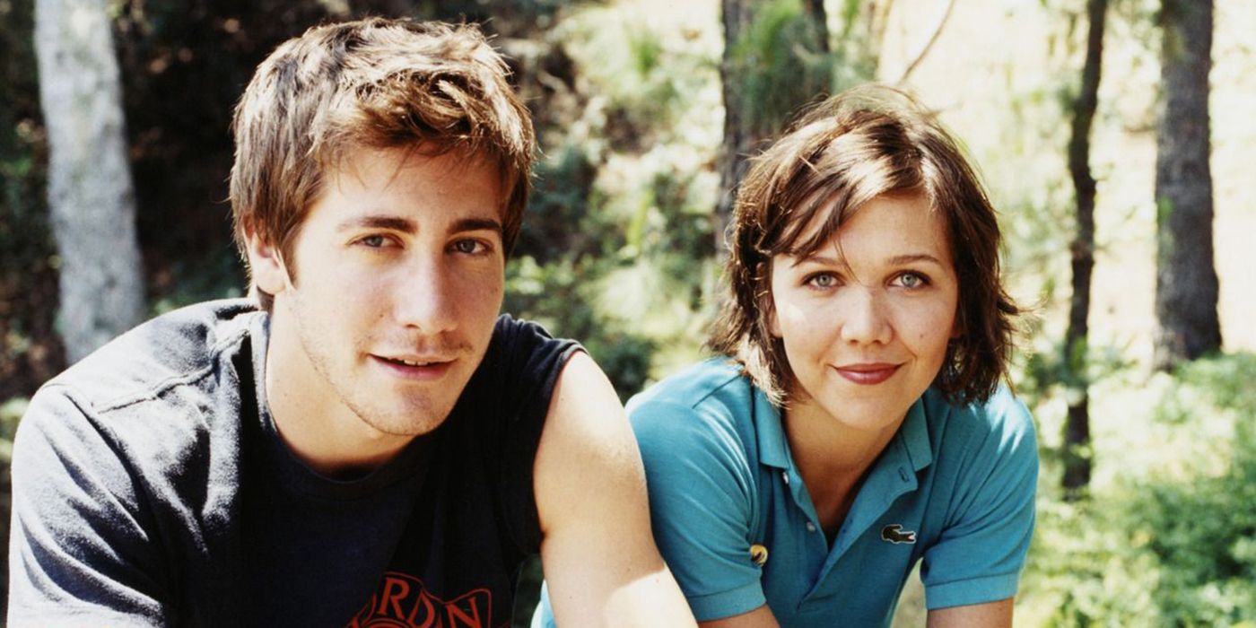 Young Maggie and Jake Gyllenhaal
