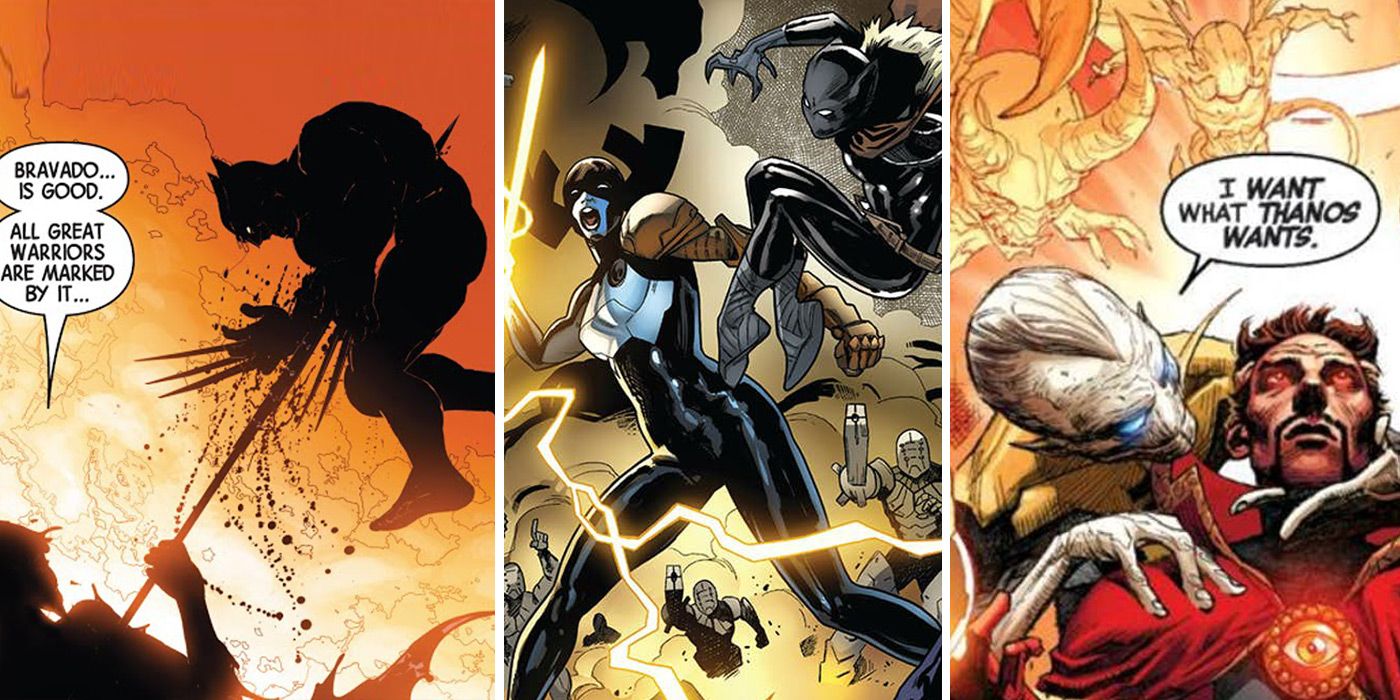 Black Order Infinity Wolverine Shuri Doctor Strange