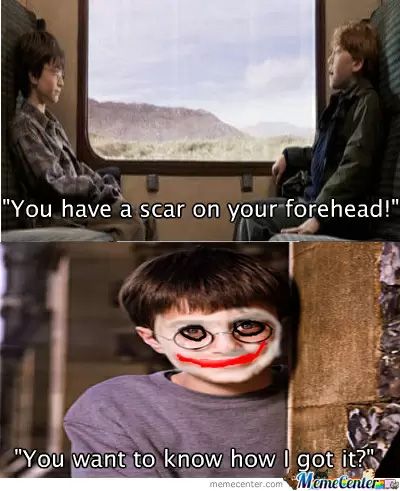 The Joker and Harry Potter
