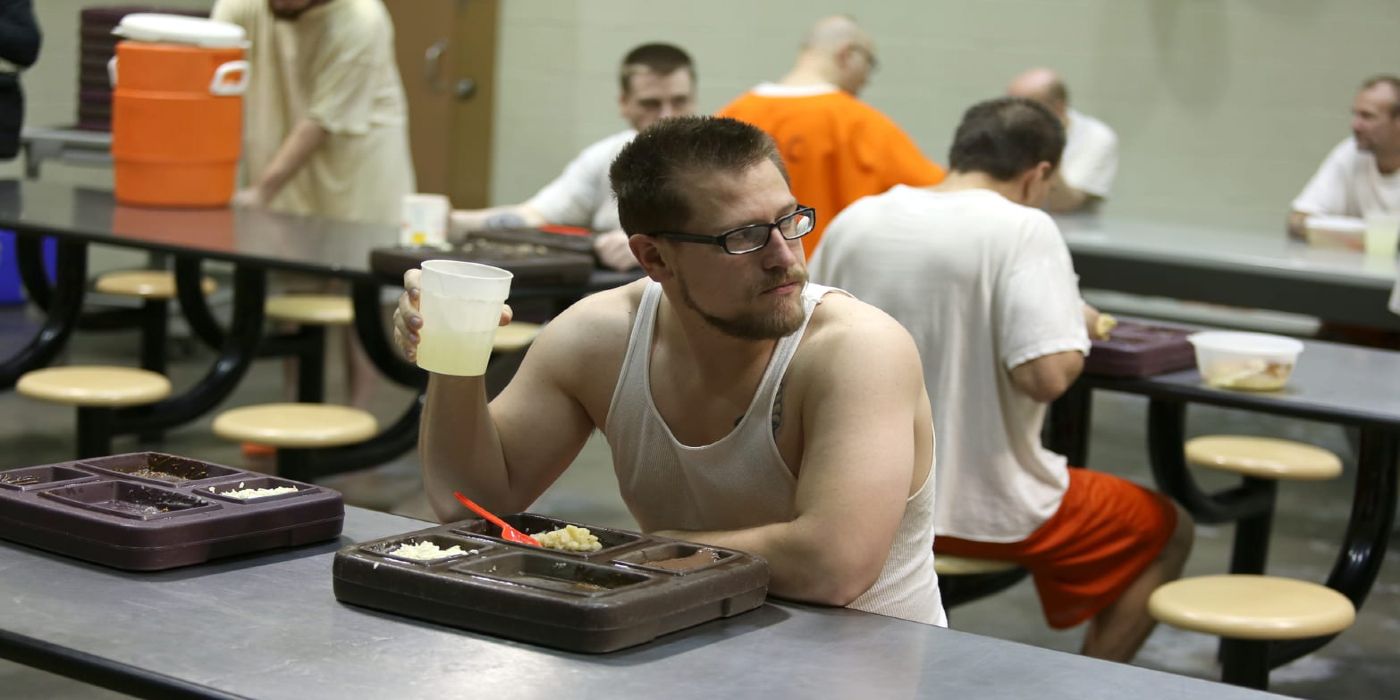 An inmate on the TV series 60 Days In.