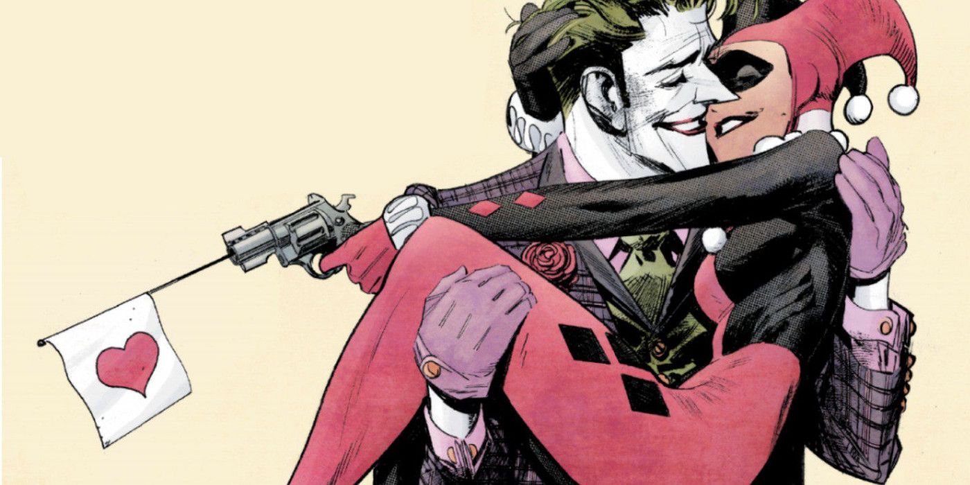 Batman White Knight #8 Variant Cover The Joker and Harley Quinn