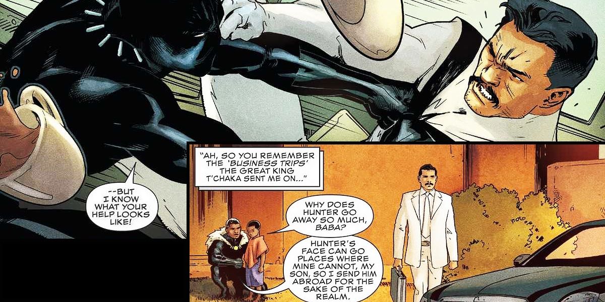 Black Panther Comic Rise White Wolf