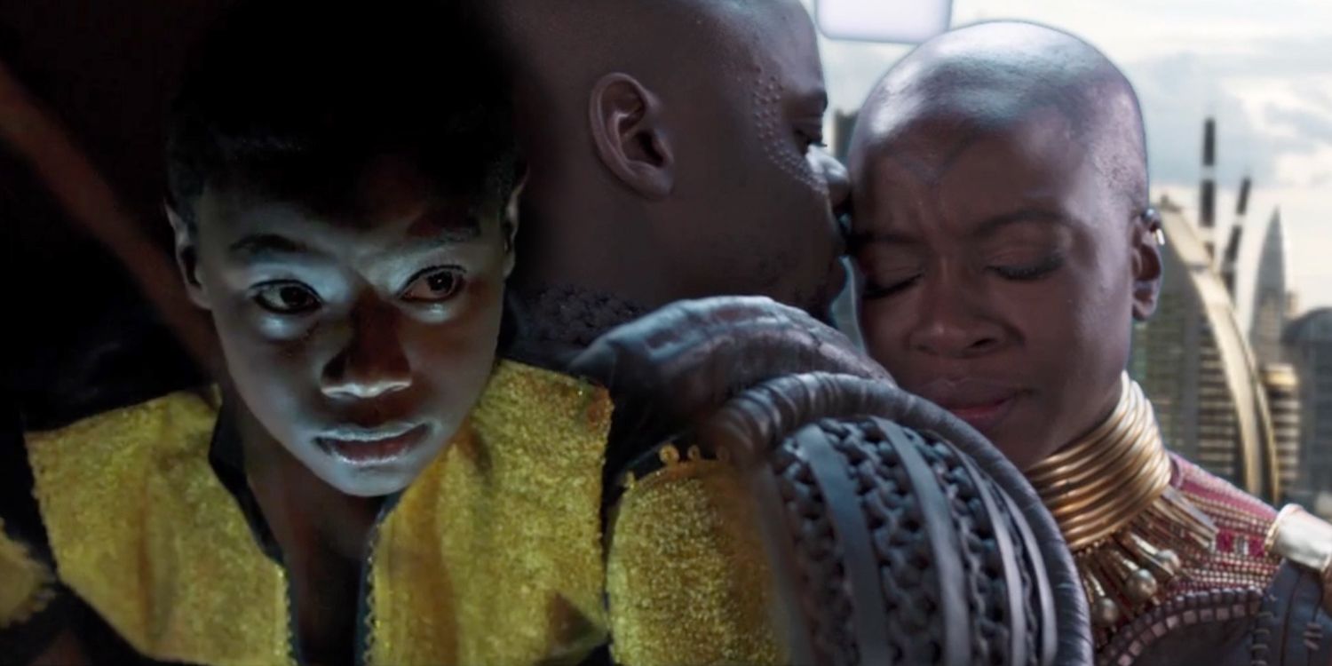Black Panther Deleted Scenes T'Challa W'Kabi and Okoye