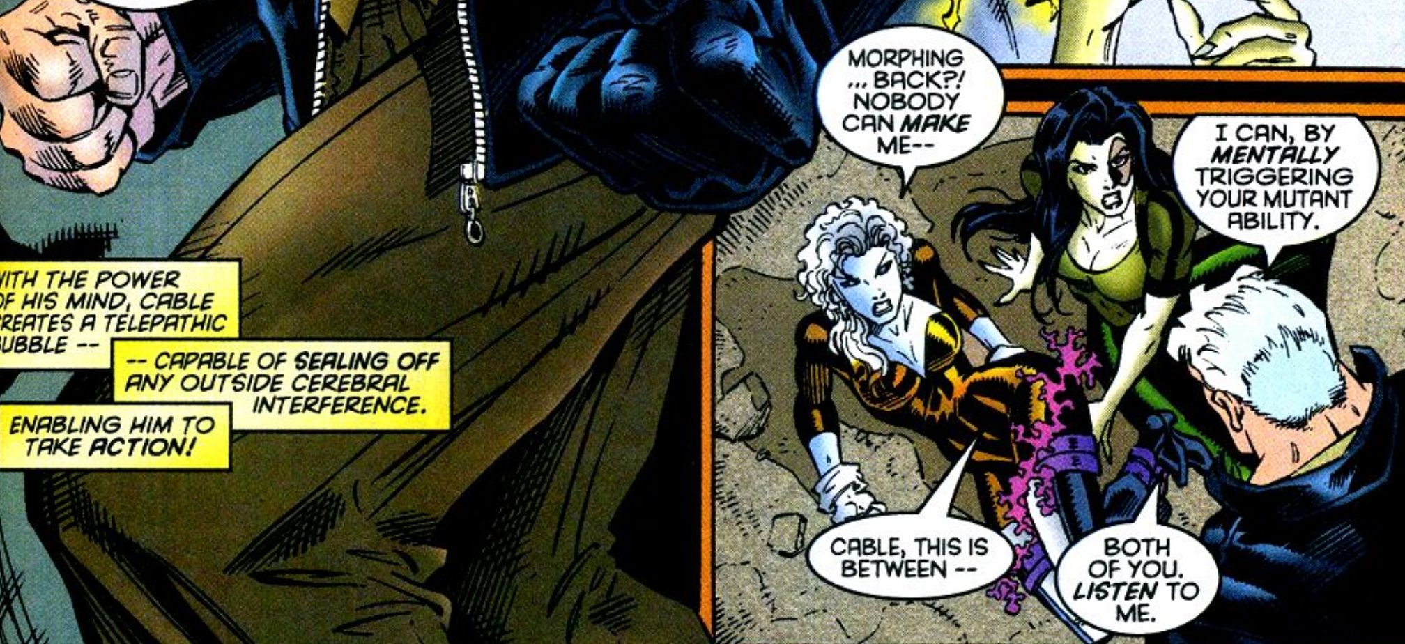 Cable Forces Vanessa Out Of Her Copycat Shapeshift In Cable Issue 37