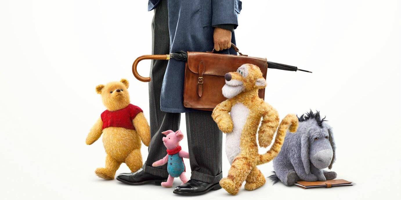 Christopher Robin poster with Winnie the Pooh