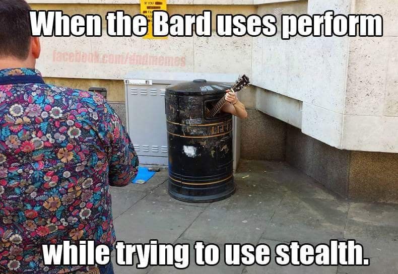 D&amp;D bardic performance meme