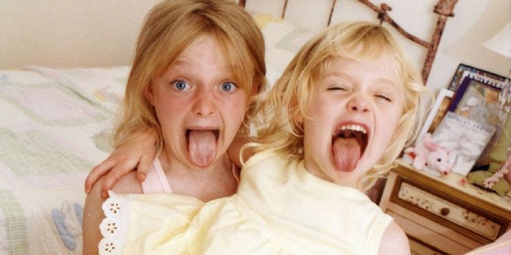 Dakota and Elle Fanning Childhood