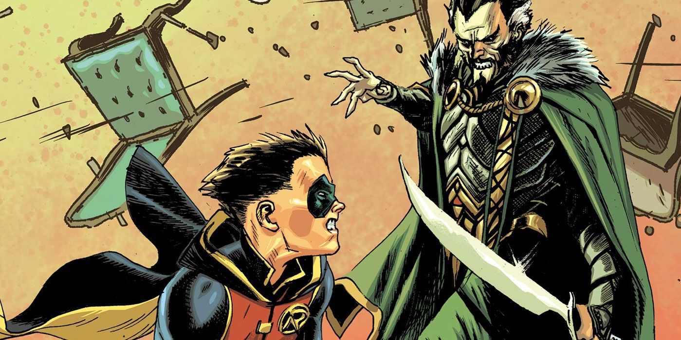 Ra's al Ghul faces Damian Wayne