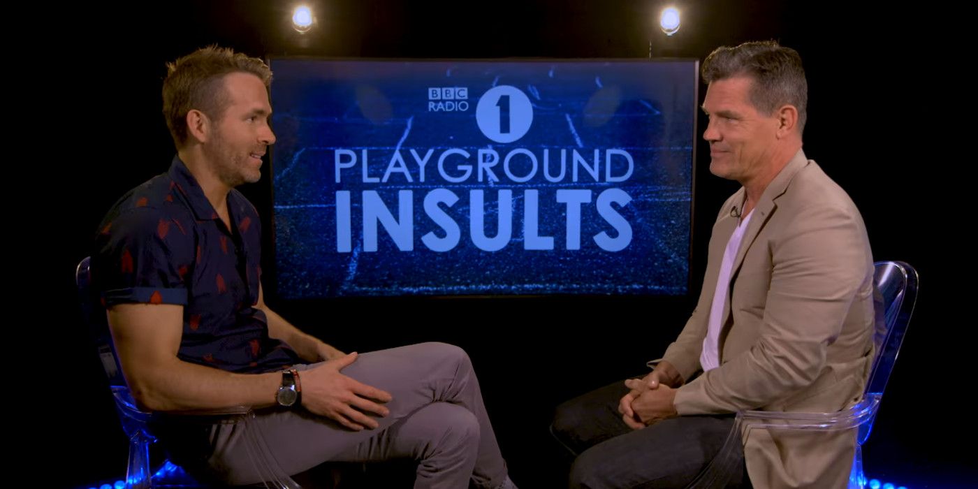 Deadpool 2 Ryan Reynolds Joshn Brolin BBC Radio&rsquo;s Playground Insults