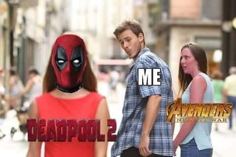 Deadpool Upset Infinity War