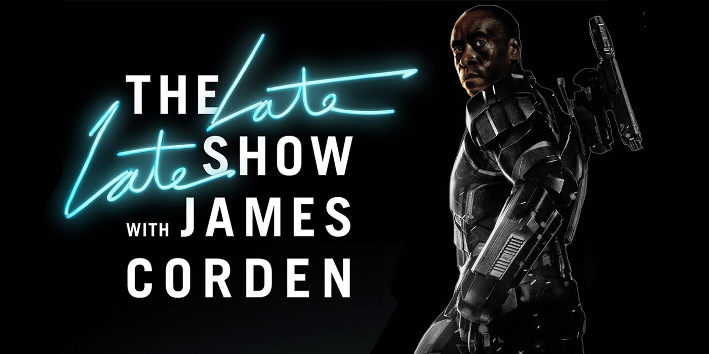 Don Cheadle on the Late Late Show with James Corden