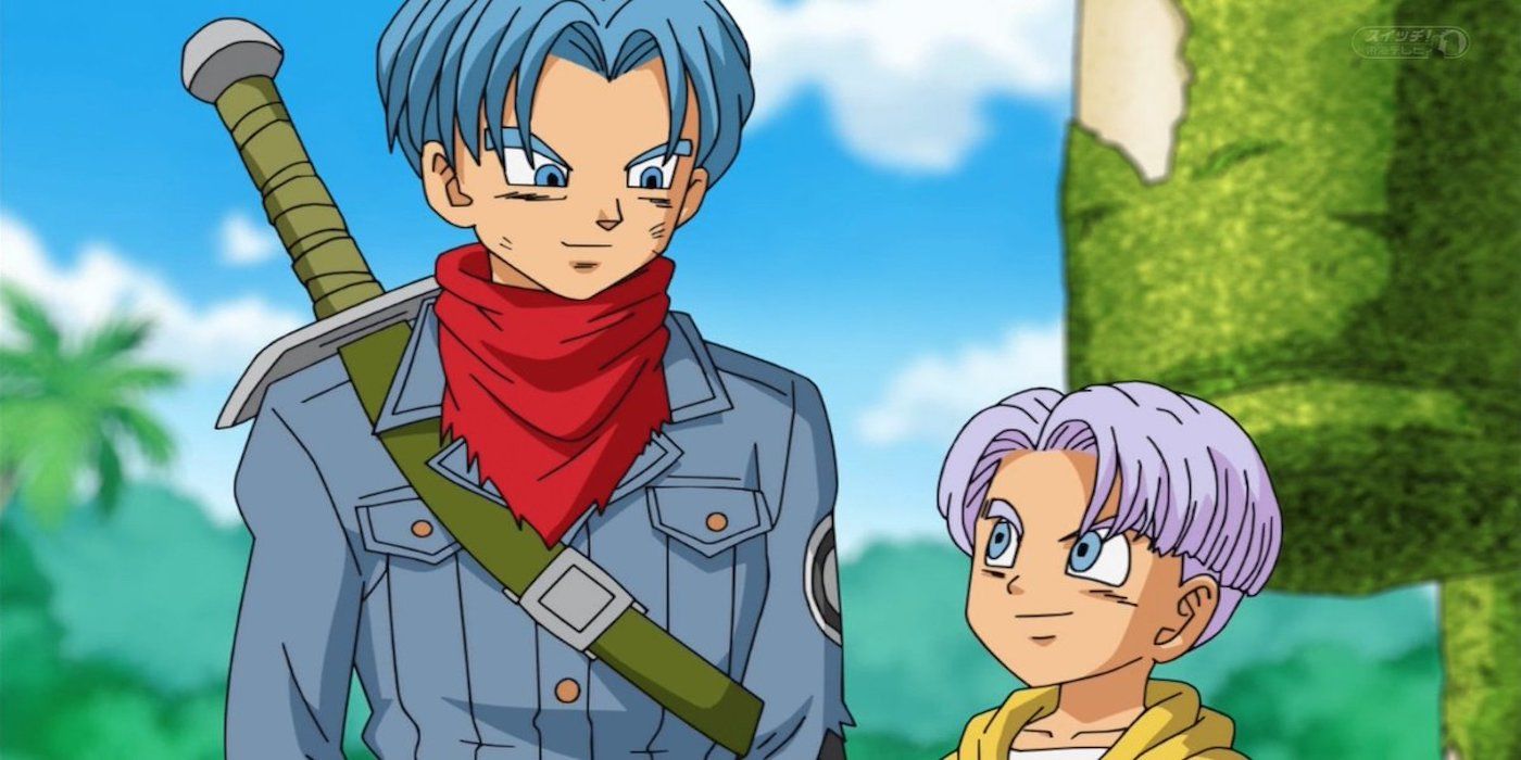 Dragon Ball Super Future Trunks Young Trunks