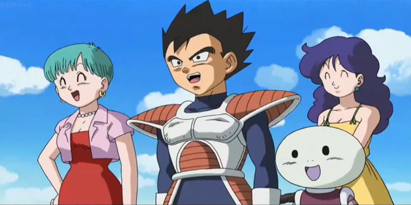 Tarble With Bulma and Launch in Dragon Ball.
