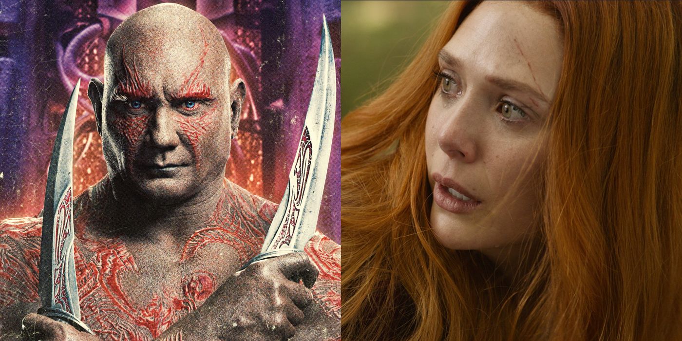 Drax and Scarlet Witch