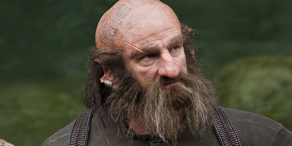 Dwalin from the Company of Dwarves in The Hobbit
