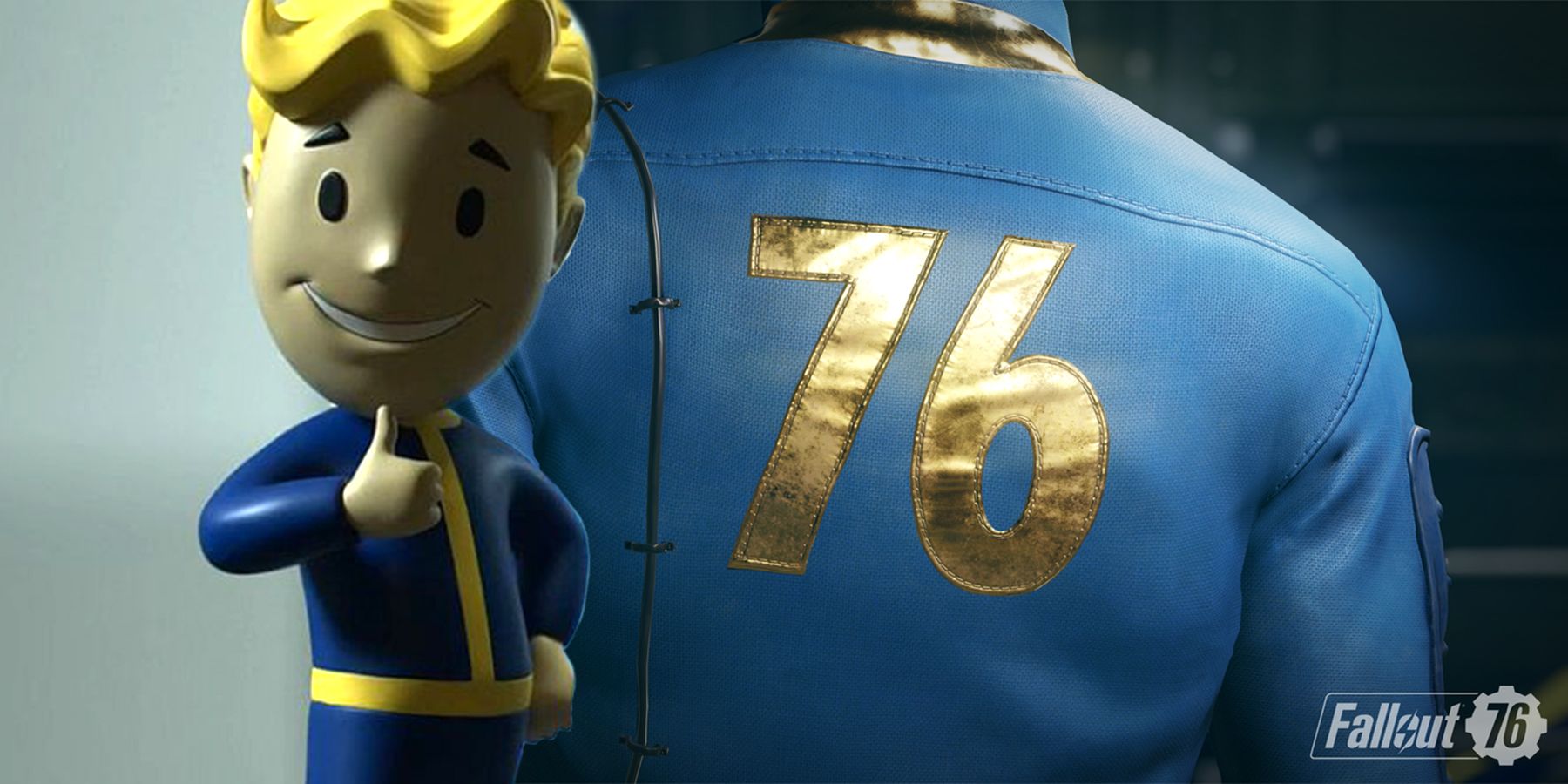 Fallout 76 jumpsuit and bobblehead