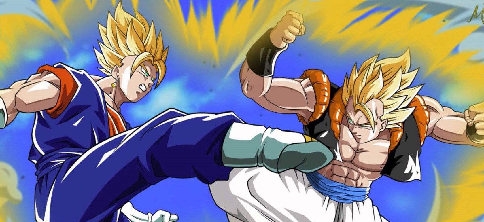 ULTIMATE FUSION! GOGETA SSJ4 VS VEGITO SSJ BLUE!