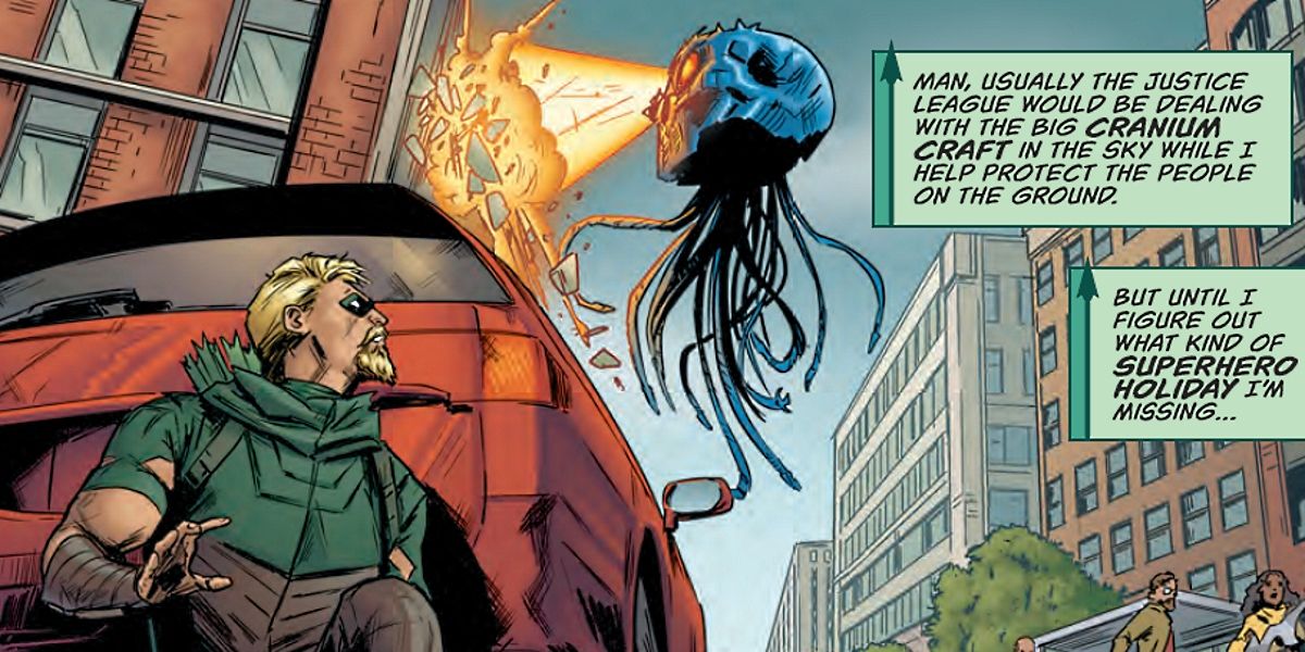 Green Arrow Annual Comic Brainiac