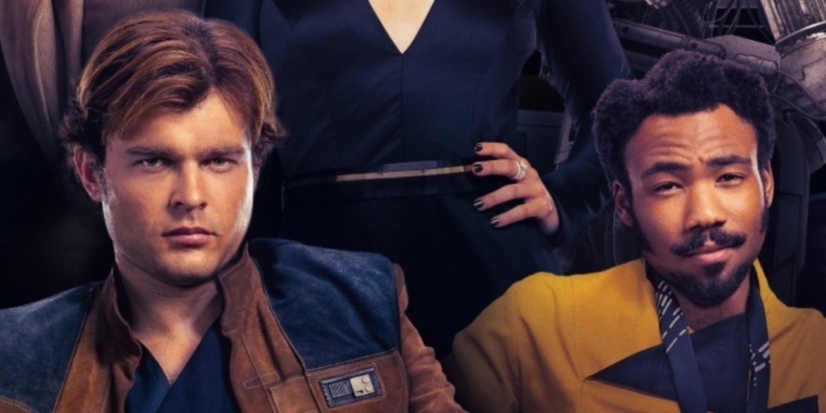 Han Solo and Lando Calrissian in Solo A Star Wars Story