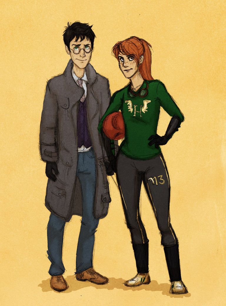 Harry Potter Redesigns Harry and Ginny