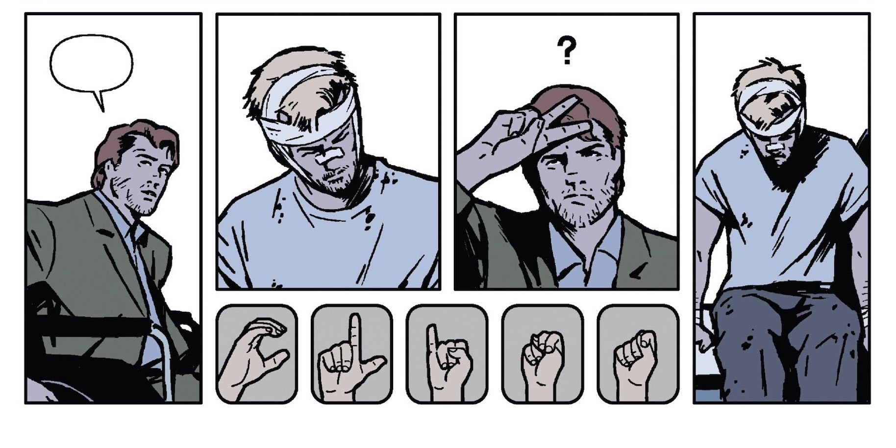 Hawkeye Comics Deaf