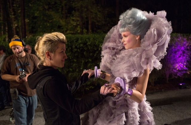 Hunger Games BTS Costume Designer