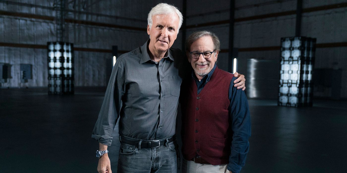 James Cameron and Steven Spielberg in Story of Science Fiction