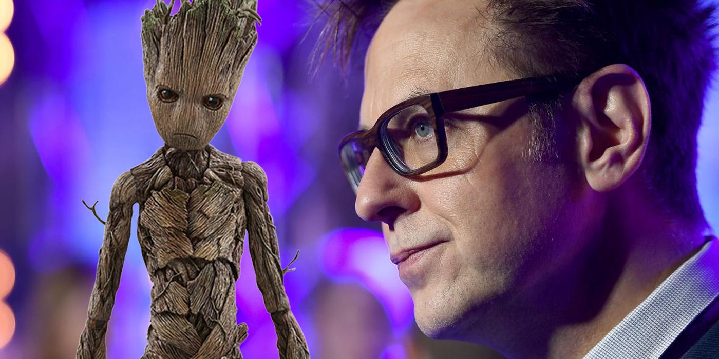 James Gunn and Groot