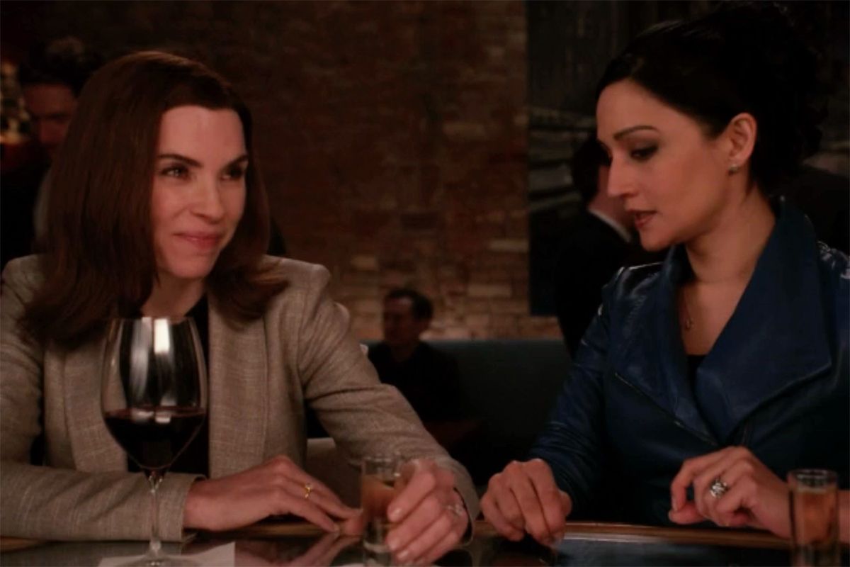 Julianna Margulies and Archie Panjabi on The Good Wife