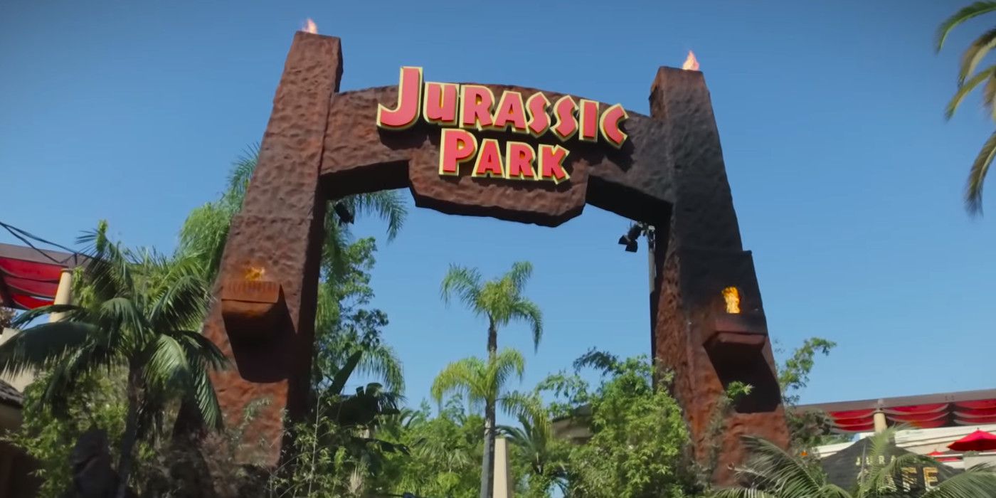 Jurassic Park Ride At Universal Studios