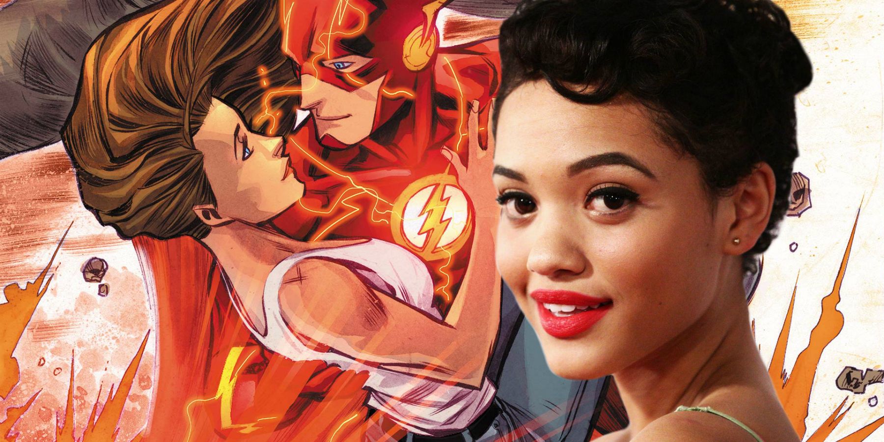 The Flash Movie Kiersey Clemons Confirms Iris West Role