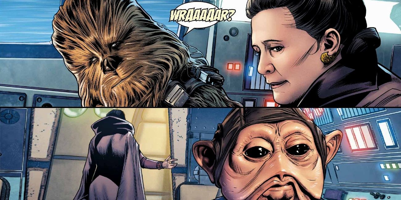 Leia Star Wars Comic Poe Dameron