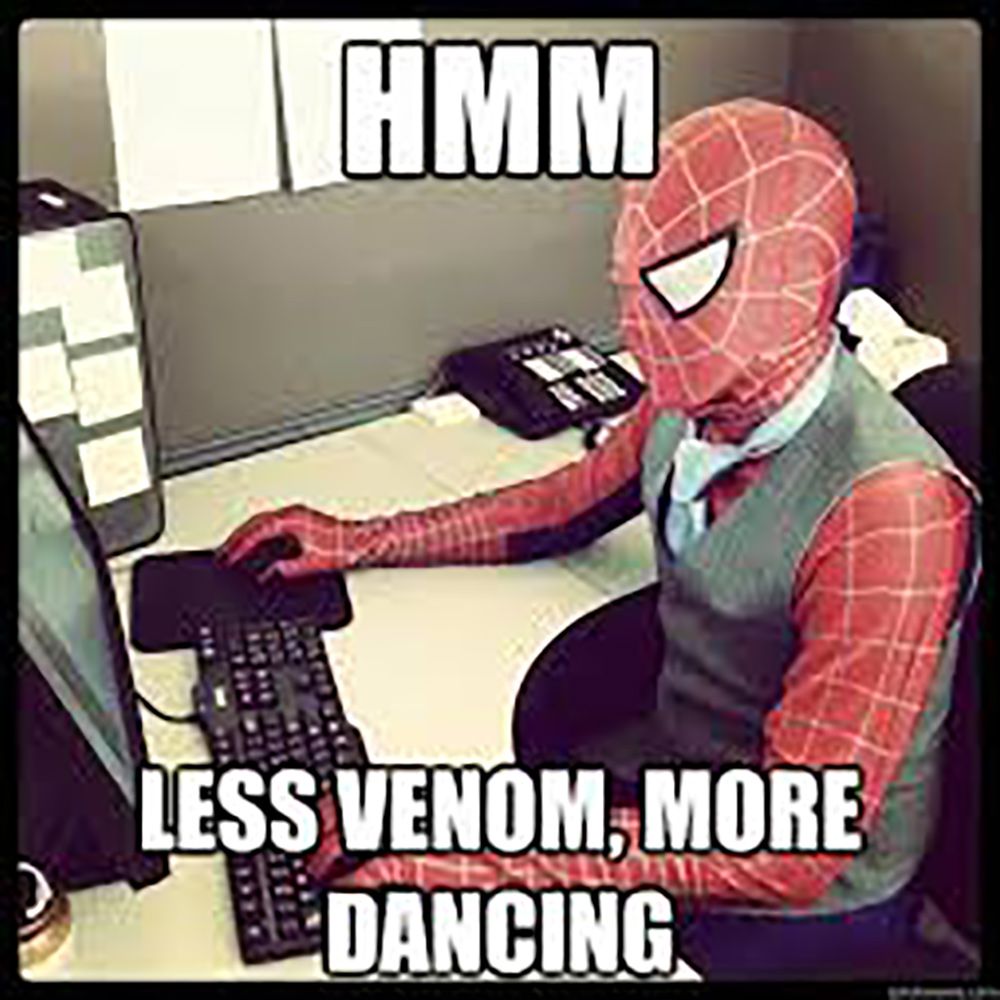MORE DANCING VENOM SPIDERMAN MEMES