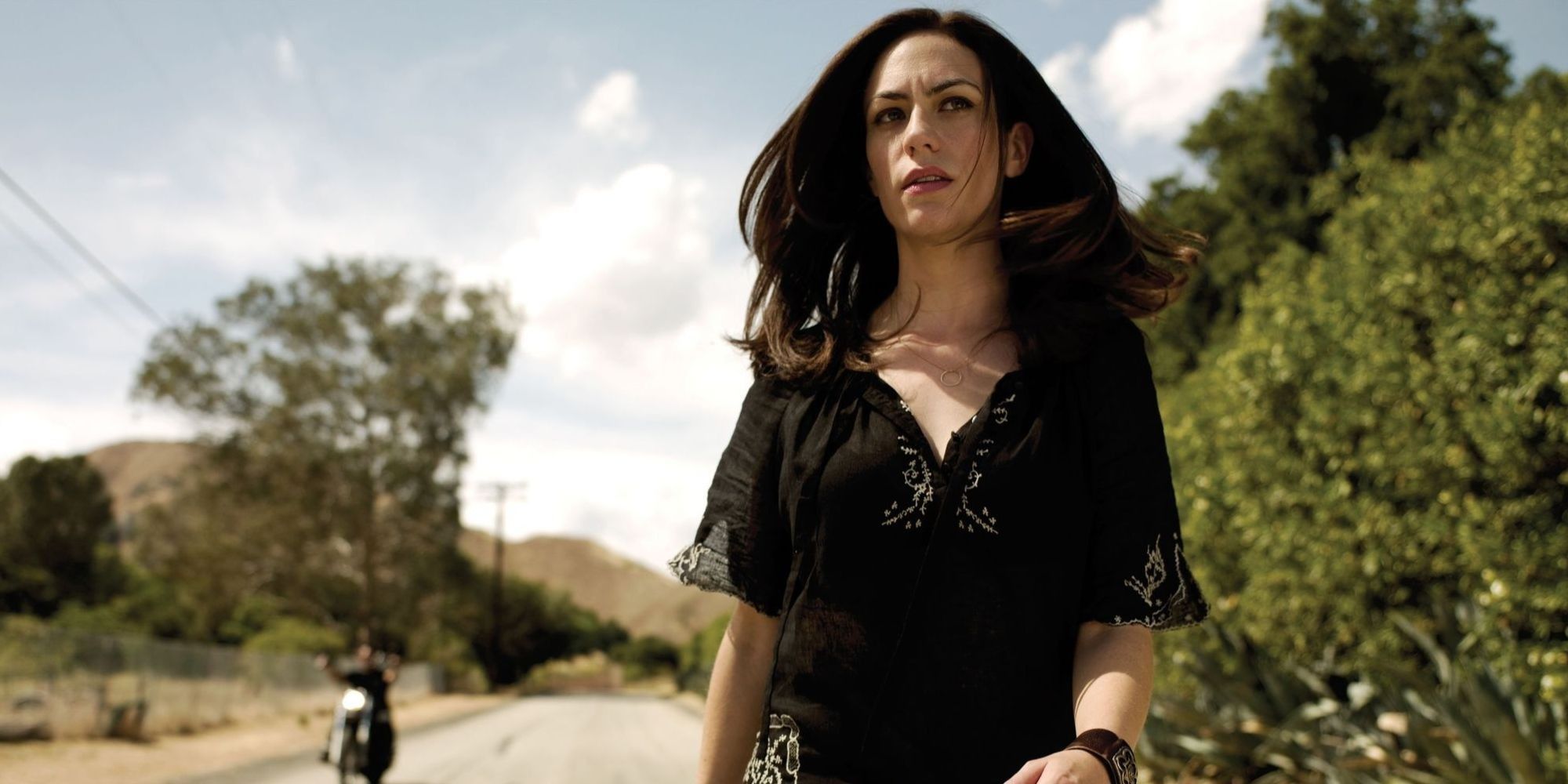 Maggie Siff as Tara in Sons of Anarchy
