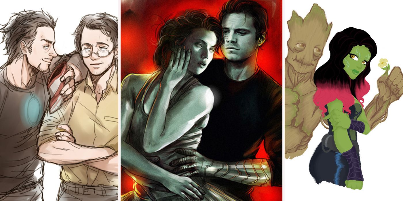 15 Wild Fan Art Of Unexpected Marvel Couples