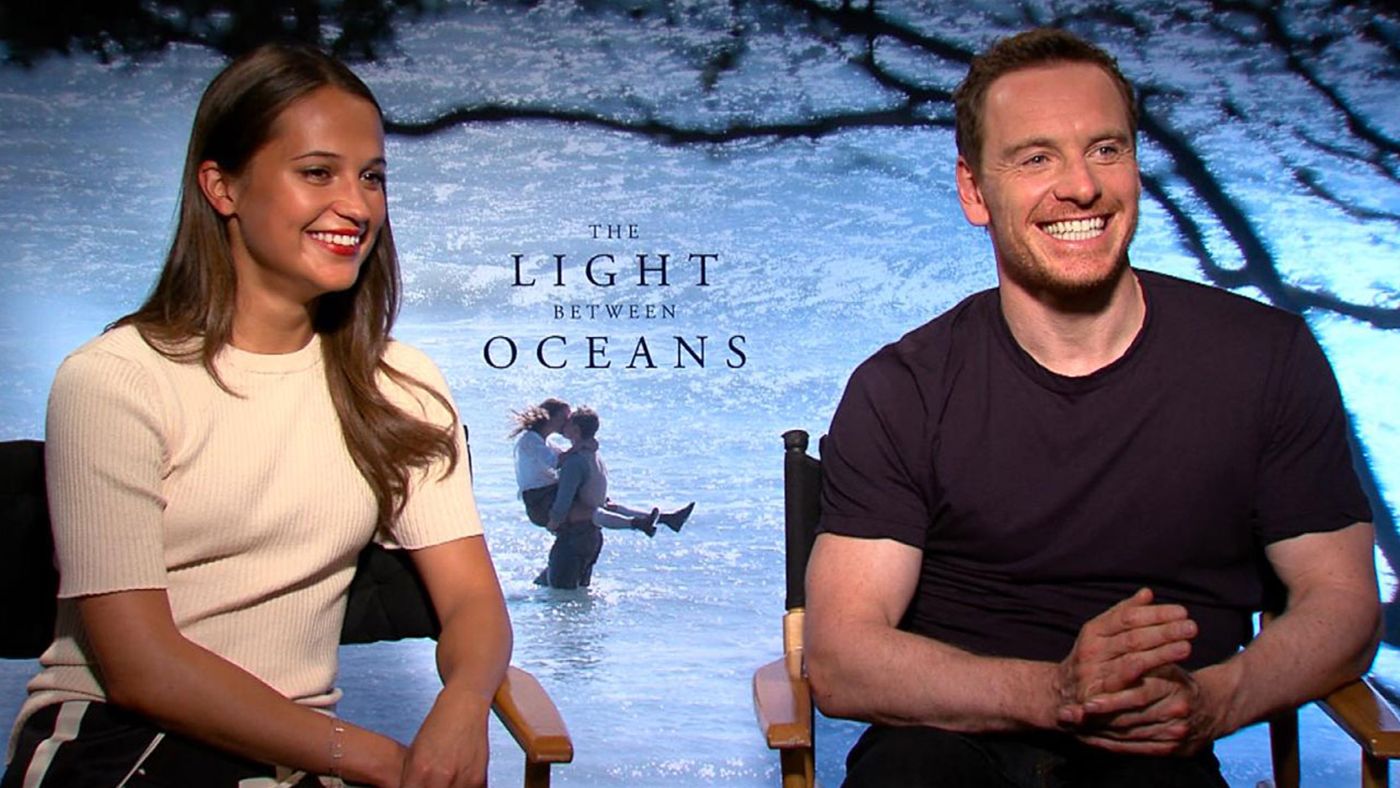 Michael Fassbender and Alicia Vikander Oceans Interview
