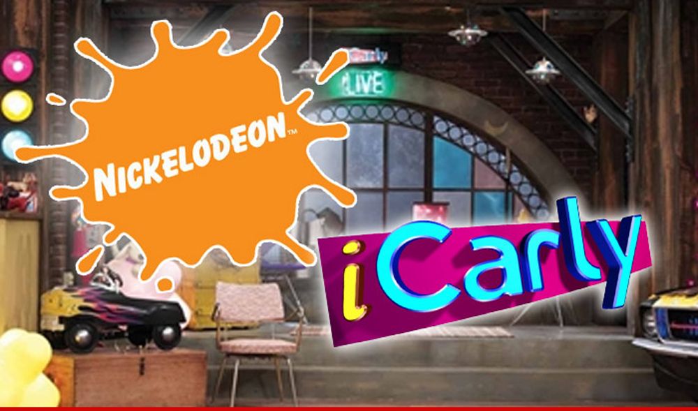 Nickelodeon and iCarly logos