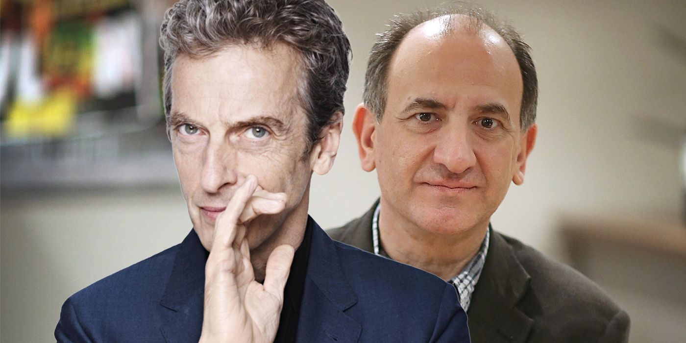 Peter Capaldi and Armando Iannucci