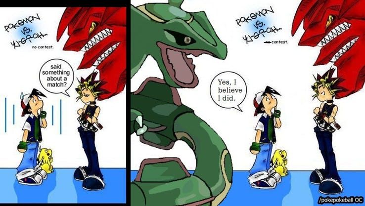 20 Hilarious Pokémon Vs YuGiOh Memes