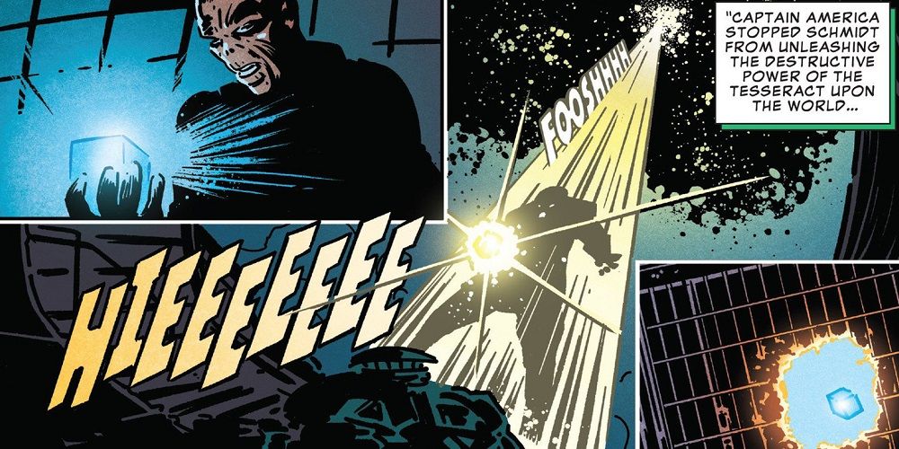 Red Skull And The Tesseract The Avengers Prelude Comic