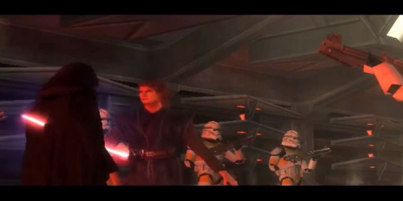 Revenge Of The Sith The Video Game Alternate Ending Where Darth Vader Kills The Emperor