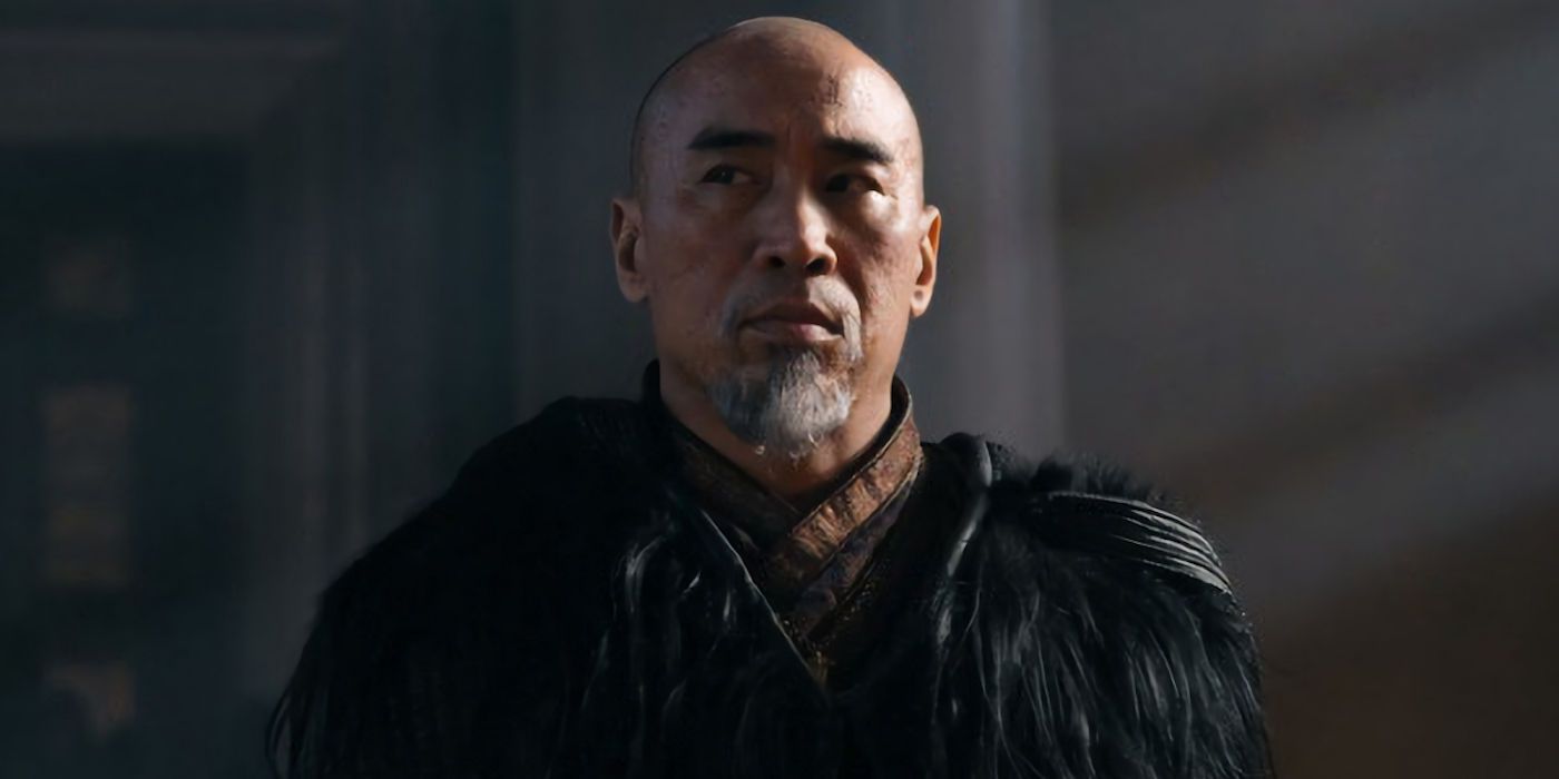 Prince Nayan (Ron Yuan) looking serious in Marco Polo TV Show