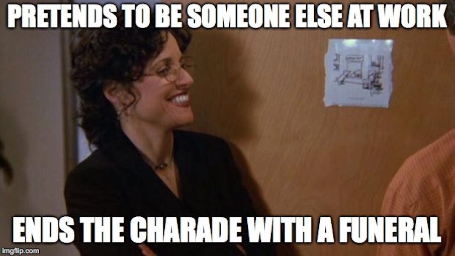 Seinfeld Meme Elaine Susie Funeral