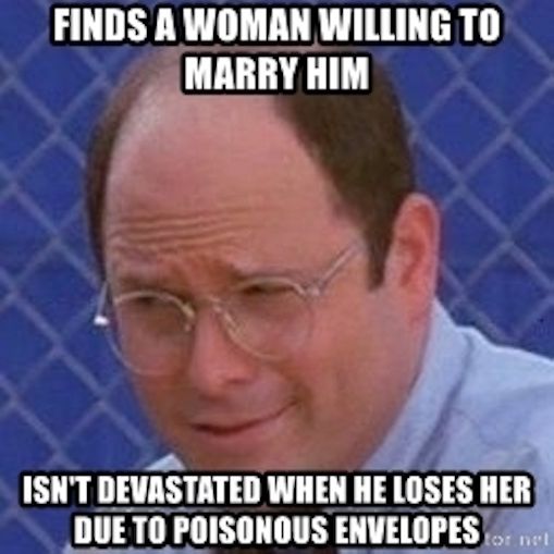 Seinfeld Meme George Susan Envelopes