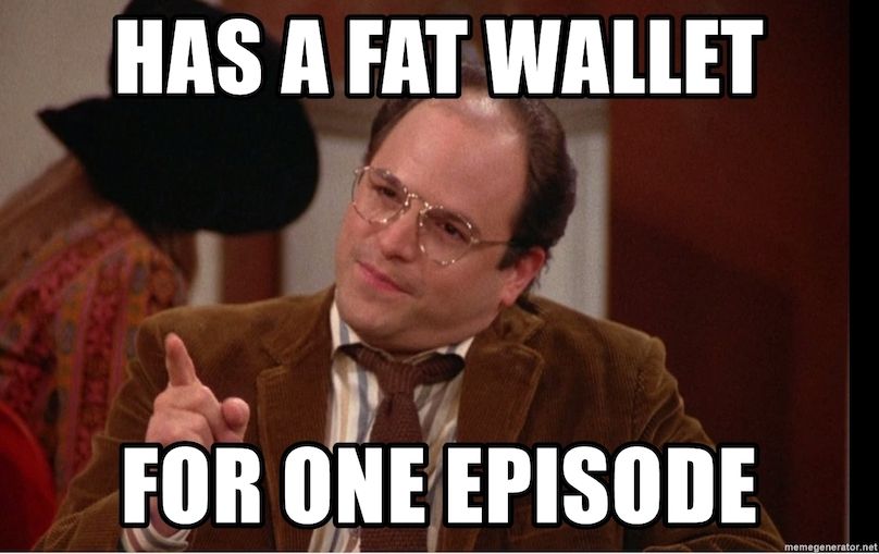 Seinfeld Meme George Wallet