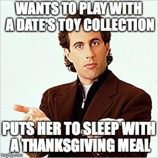 Seinfeld Meme Jerry Date Toys Sleep